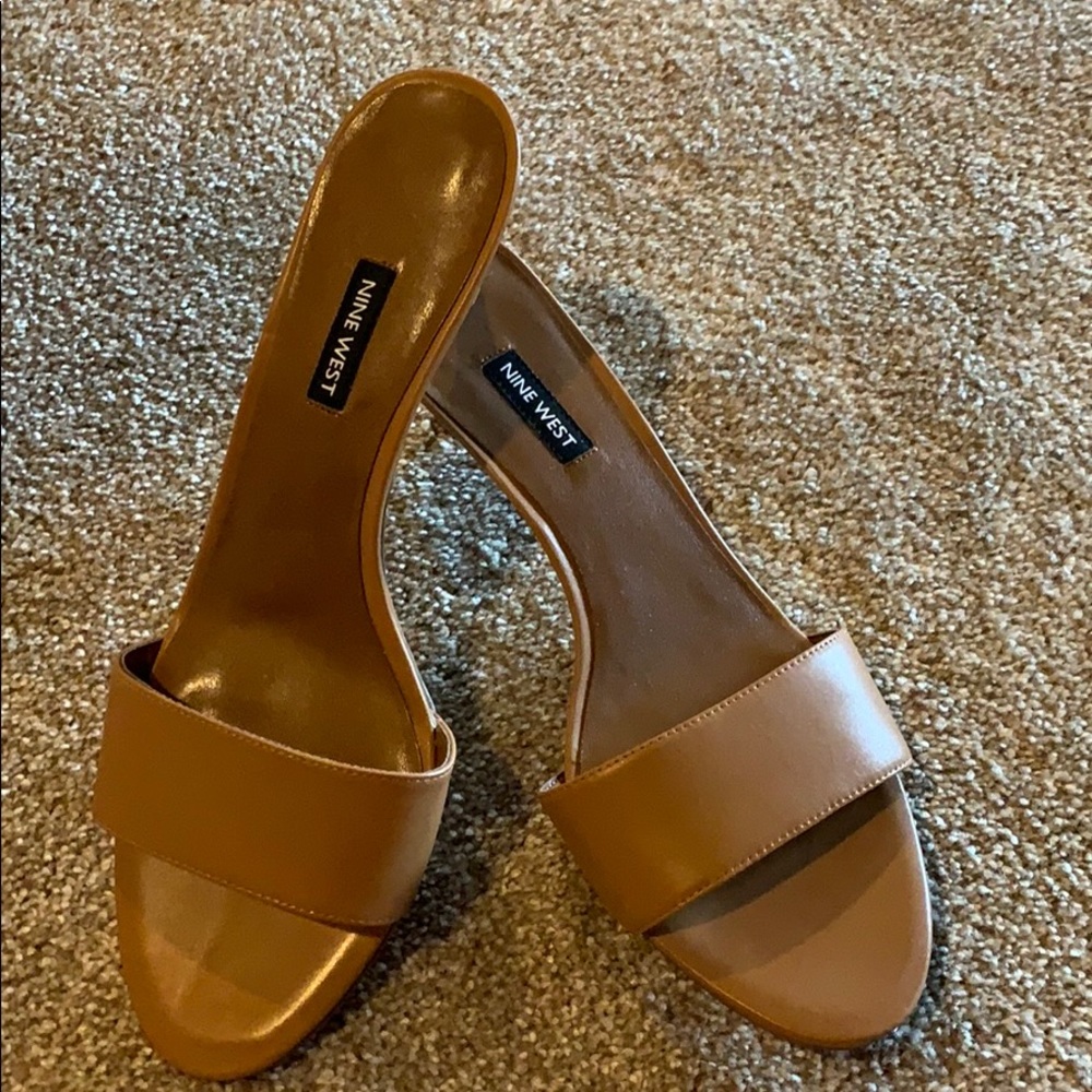 Nine West leather mules Brand New!!!!